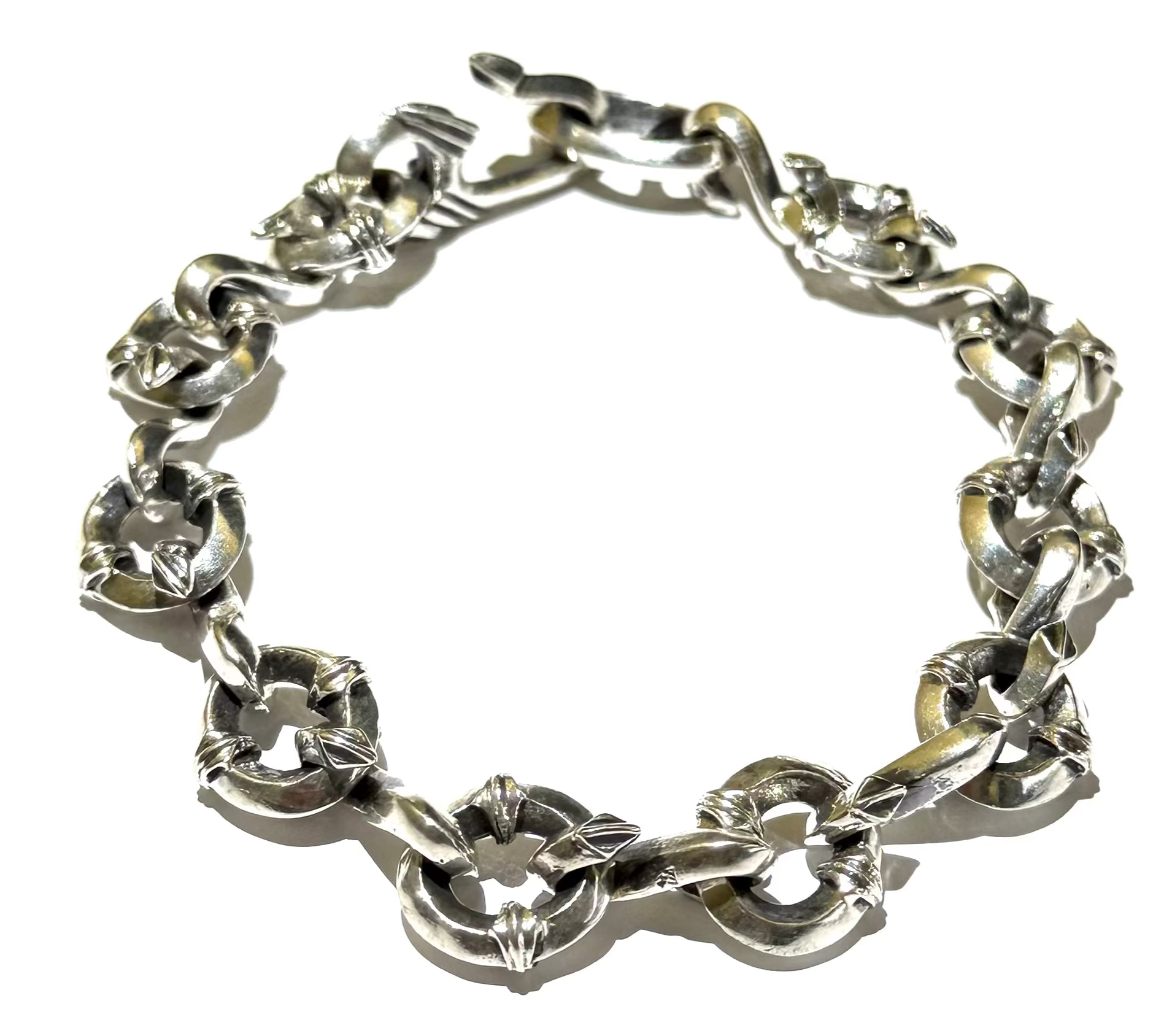 DJB LINK SILVER BRACELET